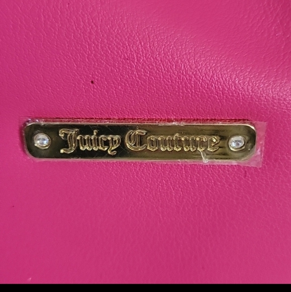 Juicy Coutour Pink Small Duffle Bag Barbie Core Y2K - Picture 4 of 5